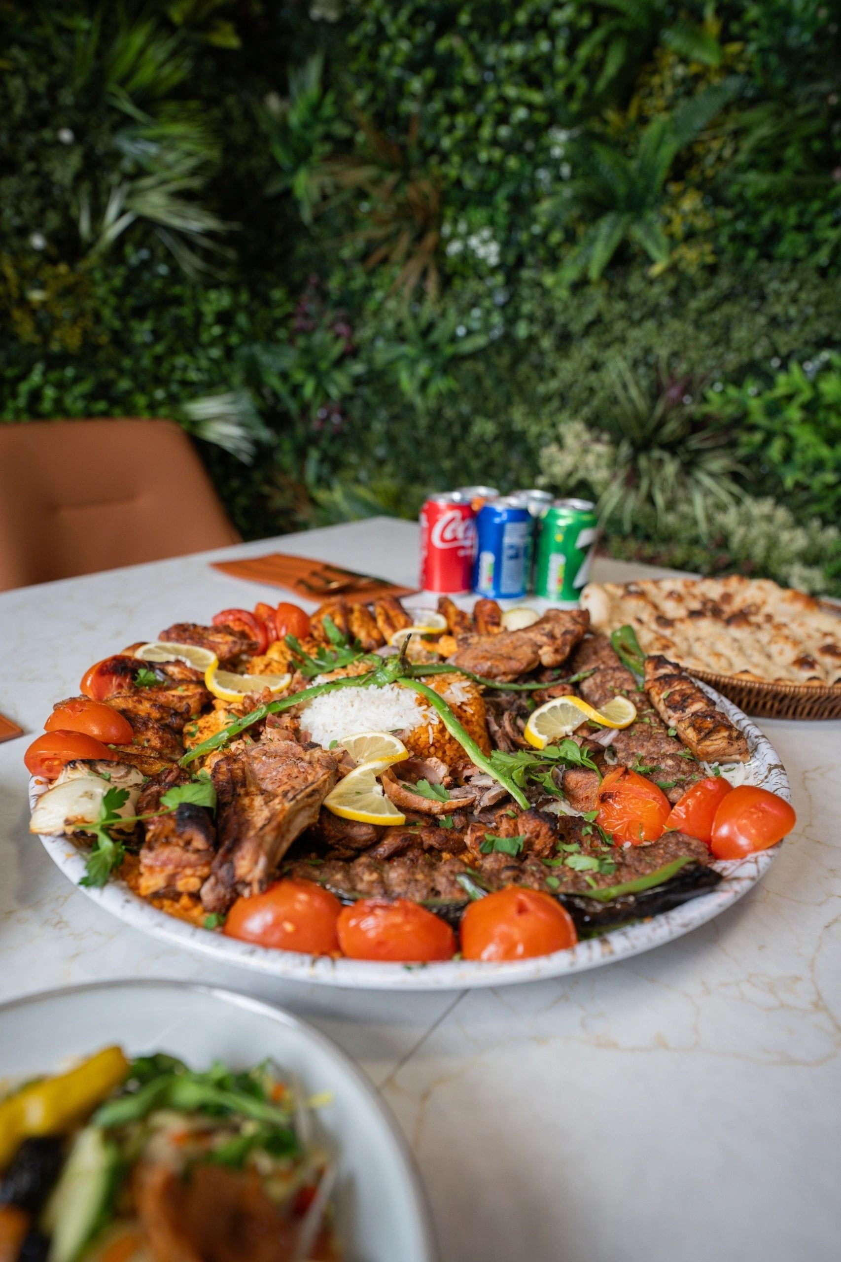 Leon’s Grill grilled meat platter